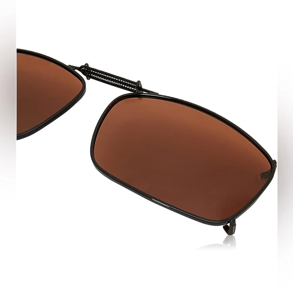 New Unisex Clip on polarized scratch resistant sunglasses with UVA/UVB protectio
